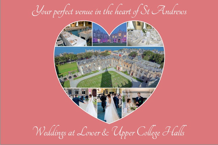 Wedding images in a love heart